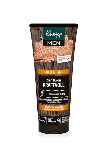 Kneipp Geschenkset Männersache - 2 in 1 Männerduschen von Kneipp in Originalgröße - Wellness Geschenk für Männer – Kneipp Men: Männerpfleg mit Naturkompetenz - 2 x 200ml
