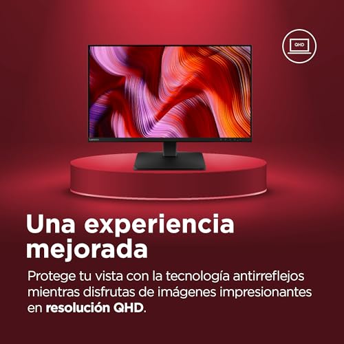 Monitor QHD 27 Lenovo L27qe IPS para evitar la fatiga visual con 100 Hz 7