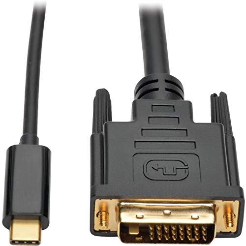 Convertidor USB-C a DVI cable de video DVI-D dual link Tripp Lite U444-003-D