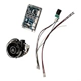 LatoYard WS7040 DC Brushless Zentrifugalgebläse 12V 24V mit Antrieb für Werkzeuge und Luftkühlgeräte, versiegeltes 46000 U/min Gebläse für den industriellen Einsatz