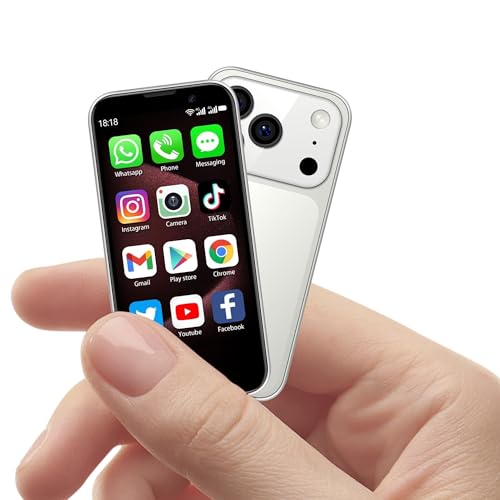 FOXIONO Mini smartphone con schermo HD da 3,0 pollici, mini