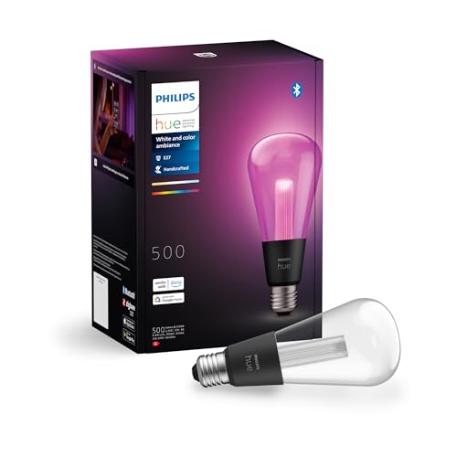 Philips Hue Lightguide Smart LED-Lampe ST70, Edison Form, E27 – Ansicht 1