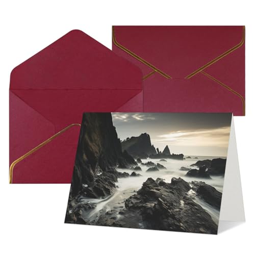Cartes de voeux vierges lot de 12 enveloppes pour anticiper anniversaire mariage et remerciements