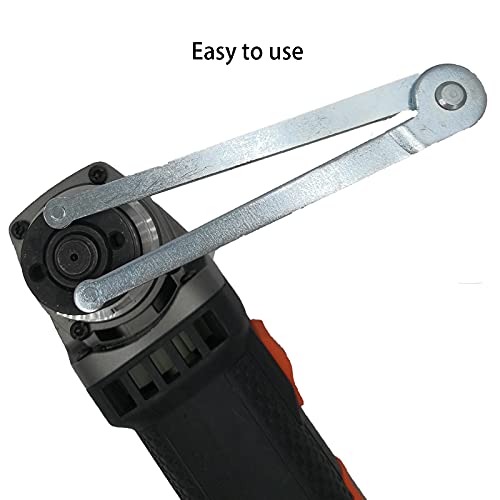 Boounyatin Universal Adjustable Angle Grinder Spanner Wrench for Round Nuts with Drilled Holes (4mm) - Image 3