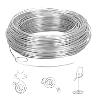 Romon Basteldraht, Aluminium Schmuckdraht, DIY Draht Zum Basteln, Aluminiumdraht für Basteln Und Schmuck Herstellung (2mm X 10 M,Golden)