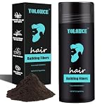 Hair Fibres Powder,Thickening Hair Powders for Men & Women,hairstyling Volumizing powder,Instant Volume for a Natural Look,Adds volume and creates the appearance of thicker, fuller hair,dark brown
