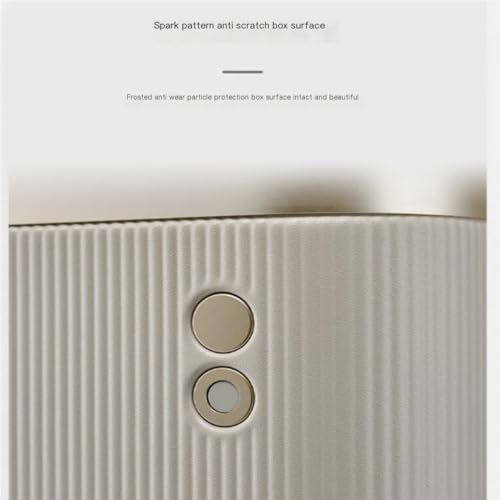 Suitcase Wide Trolley Suitcase Women's Universal Wheel Small Lightweight Boarding Case 24-inch Password Suitcase Luggage(Noir,24in)4