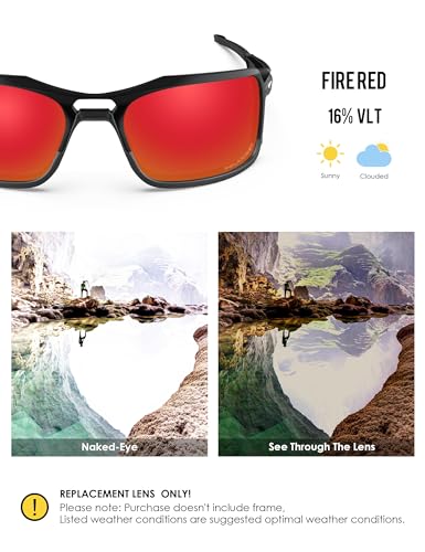 Image of BLAZERBUCK Polarized Replacement Lenses for Oakley Triggerman Sunglass OO9266