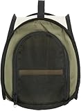 TRIXIE Transporttasche - beige/olivgrün 27 × 32 × 27 cm