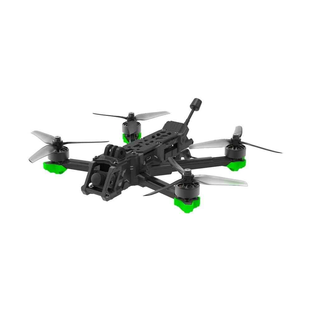 Analogowy Dron F5 V2 6S 5" FPV BNF F5X F5D (Squashed-X/DC) z bezpieczną wtyczką baterii z filtrem przeciwiskrowym (F5D bez RX W GPS)