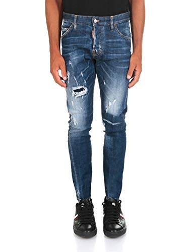 Dsquared² Herren Jeans Slim Leg S74LB0416 Sexy Twist Skinny, Farbe:...