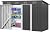 DWVO 9.1x4.2ft Large Outdoor Storage Shed, Metal Tool Sheds, Heavy Duty Tool Storage with Lockable Doors & Air Vent for Backyard Patio Lawn to Store Bikes, Tools, Lawnmowers,Dark Gray
