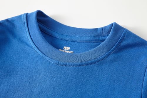 Image of Family Feeling Boys Short Sleeve Crewneck Kids T-Shirts Top Girls Tee