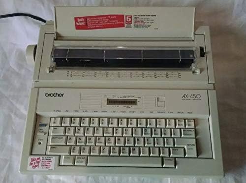 Brother AX-450 Electronic Typewriter (Renewed)