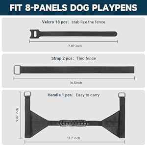   Dog-Playpen-Puppy-Playpen-Indoor-for-Yard-Camping-32-Height-Heavy-Duty-Dog-Pen-for-PuppiesSmall-Dogs-8-Panels