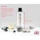 iSi Twist’n Sparkle Flaschenset|2x1L Ersatzflaschen für Wassersprudler|Soda Maker|Trinkflasche für kohlensäurehaltige Getränke|Robuste PET-Flaschen mit Deckel|für Cocktails und Drinks|BPA-frei