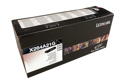 LEXMARK X264, X363, X364 Toner schwarz Standardkapazitt 3.500 Seiten 1er-Pack