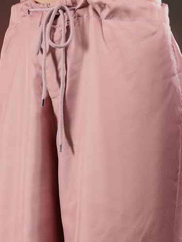 Image of KOTTY Women's High Waist Pleated Wide Leg Trousers