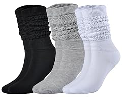 3 Pairs, Black+white+grey