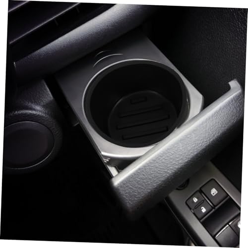 Insertos de portavasos negros para consola de auto miniatura 4