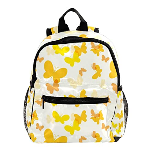 Sac à dos papillons jaunes 30,5 cm pour enfants - École et loisirs