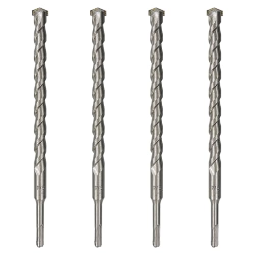 FF ERA 4-Pack SDS Plus 3/4 inch x 8 inch Rotary Hammer Drill Bits, Carbide Tipped for Brick, Stone and Concrete (3/4'' x 8'')