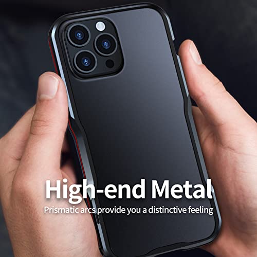 Coque en alliage d'aluminium bumper antichoc vert foncé iPhone 13 - 4