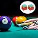 PATIKIL Pool Chalk Holder, 10 Pack Billiard Chalk Storage Holder Portable Cue Chalk Holder Billiards Pool Table Accessory for Pool Chalk, Purple
