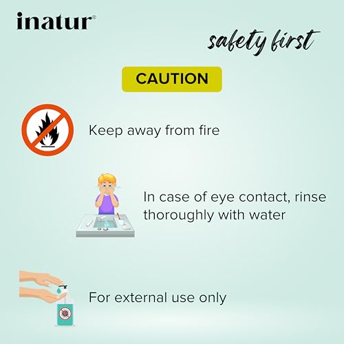 Image of Inatur Hand Sanitizer Spray 280 ml | Refreshing | Alcohol based Kills 99.9% Germs | Antibacterial with disinfectant properties | safe on skin, safe surfaces