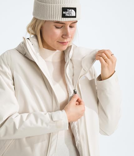 The North Face Carto Mono Triclimate Hooded Jacket, Wht Dune, Medium - image 3