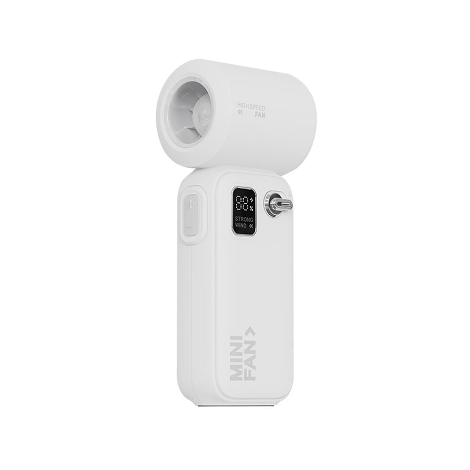 Alksubbm Speed Outdoor Portable Handheld Small Fan USB Rechargeable Cooling Fan Light Weight Coolers Easy to Carry Small Pocket
