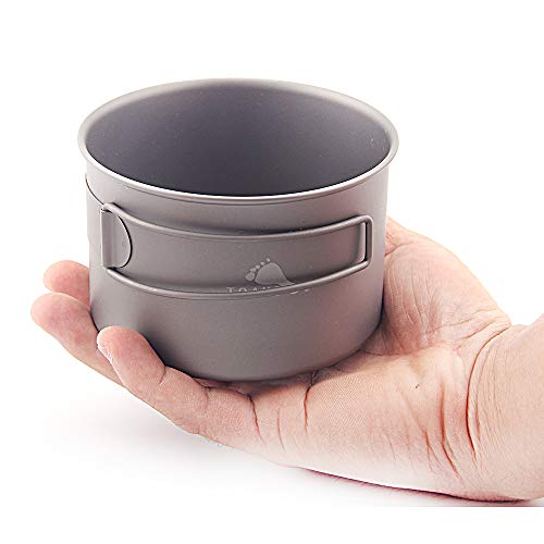 TOAKS Miska tytanowa 550 ml D118 mm lub D103 mm z uchwytem (D103mm)