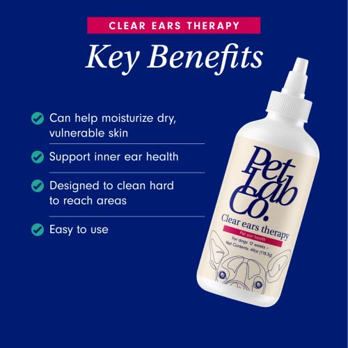 PetLab Co. – Itch & Ear Bundle: Dog Itch Relief Helps Support Dry, Itchy Skin Daily 30 Count & Support Ear Hygiene & Health with Our Dog Ear Wash. Formulated to Moisturize, and Cleanse Ears 4 Ounces