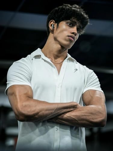 Image of FUAARK Mens Slim Fit Breathable, Lightweight & Stretchable Shirt for Casual wear