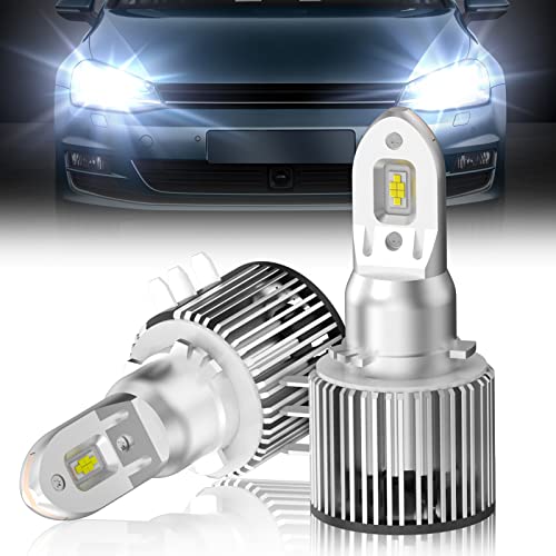 SUPAREE Bombilla H15 LED Canbus, H15 Luz Blanca Faros LED Coche Kit de Conversión con Luz de Carretera/DRL, Reemplazo de la Luz Halógena, 36W, 6000K, Plug and Play (2pcs) Cover