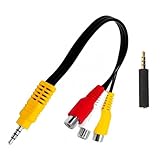 FUGSHIYI RCA 変換 ケーブル AVケーブル 