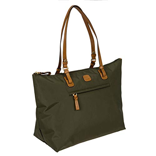 Image of Bric's X-Collection Sportina Large 3-in-1 Tote Bag, Water-Resistant Carry-On w /Pass-Through, Adjustable Strap & Pouch