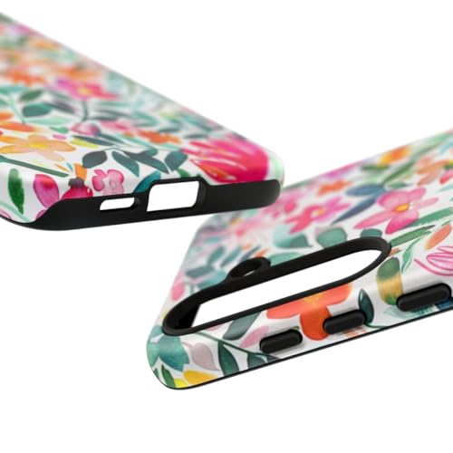 Coque aquarelle colorée Samsung S24 Plus fine et rigide - 3