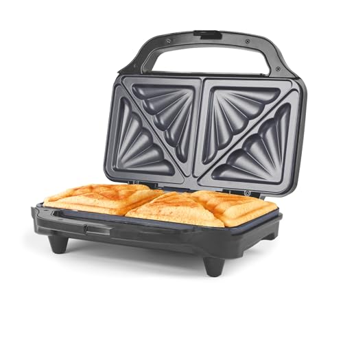 Salter Grille-pain à sandwich - Machine à toasts antiadhésive à remplissage profond, cuisson de...