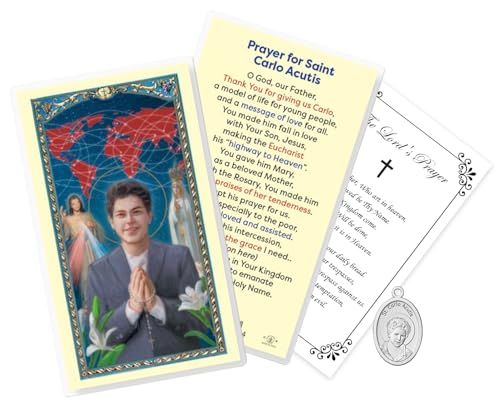 Blessed Carlo Acutis FJ[h - C^A JANeBX z[[J[hAJANeBX_A̋FJ[h - C^[lbg̎쐹l - 3ACeZbg