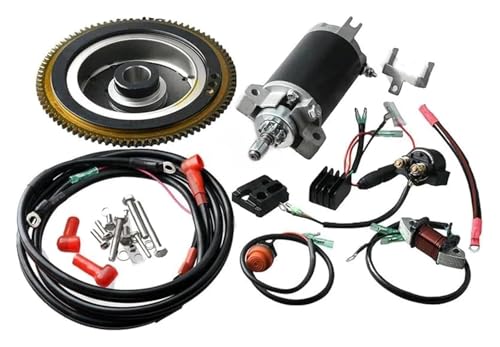 Démarreur moto pour Yamaha T40 puissant kit de conversion électrique 66T