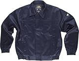 WORKTEAM Cazadora Ignífuga y Antiestática con cremallera oculta. IGNIFUGO EN11612 Y ANTIESTATICO EN1149-5. Unisex Marino M