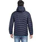Little Donkey Andy Men's Packable Puffer Jacket Lightweight Hooded Warm Winter Coat with Recycled Insulation S-3XL - Image 3
