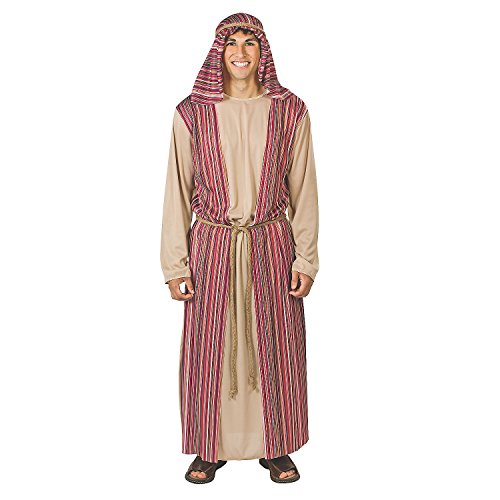 Fun Express - Deluxe Adult Joseph Costume for Christmas - Apparel Accessories - Costumes - Adult - Mens Costumes - Christmas - 2 Pieces
