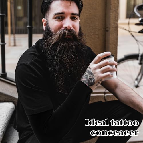 Mabor 3 pares de mangas de braço de proteção solar, mangas de compressão esportivas para homens e mu