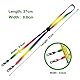 6 Stück Regenbogen Farben Mundschutz Lanyard, Verstellbare Lanyard für Kinder und Erwachsene, Ewiederverwendbar Ohrhalter Seil mit Karabinerhaken