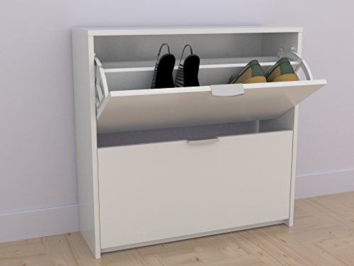 Meka-Block K-9466B - Scarpiera a 2 Scomparti per