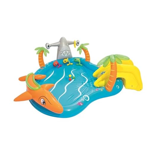 Bestway 53067 - Piscina Hinchable Infantil Vida Marina 280X257X87 Cm