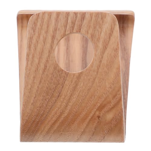 Supporto per Telefono in Legno Portatile per Smartphone e Tablet Design e Regolabili per Visione Ottimale Compatibile Multi Dispositivo Finitura Naturale per Scrivania elegante