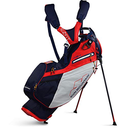 Sun Mountain 2020 4.5 LS 14-Way Stand Bag | Navy/White/Red